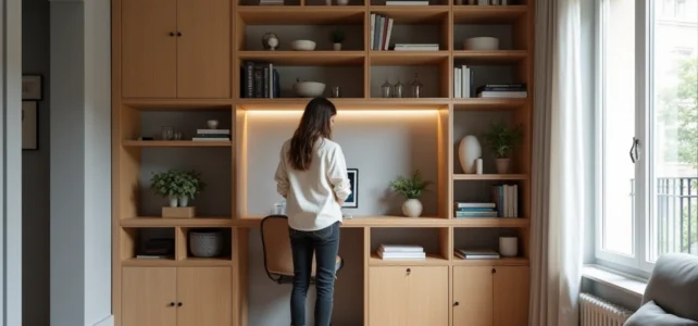 Astuces ingénieuses pour optimiser un petit espace grâce au mobilier sur mesure